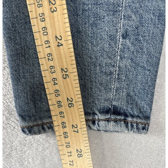 AGOLDE Sophie Skinny Jeans Distressed Full Length Mid-Rise Denim Women's 27 - Picture 7 of 10